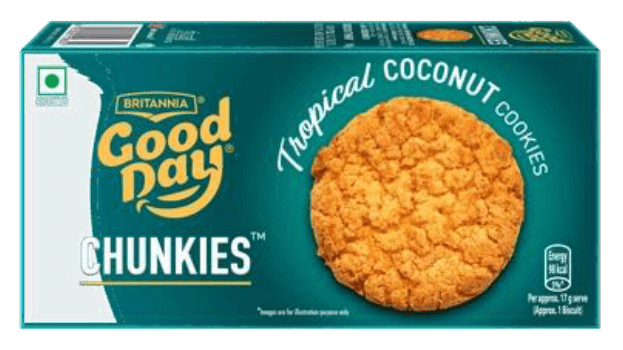 Britannia Good Day Chunkies cookies pack