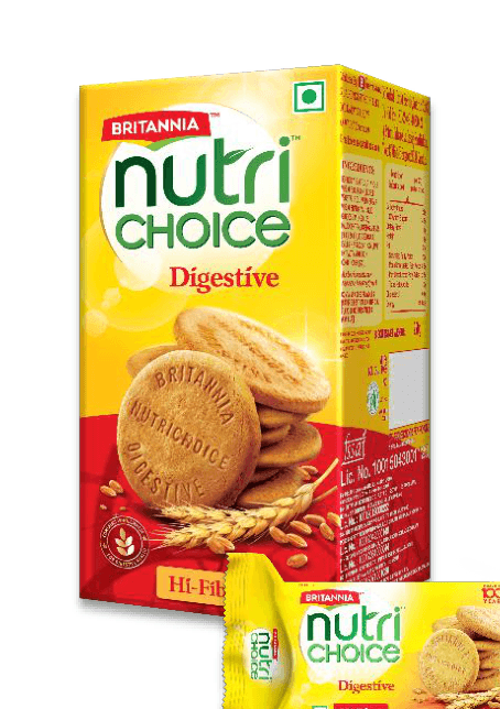 Britannia NutriChoice Digestive biscuits pack