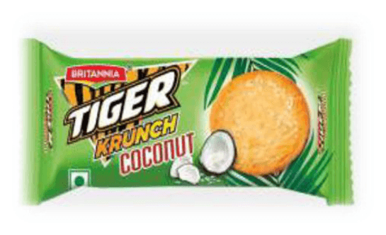 Britannia Tiger Krunch cookies pack