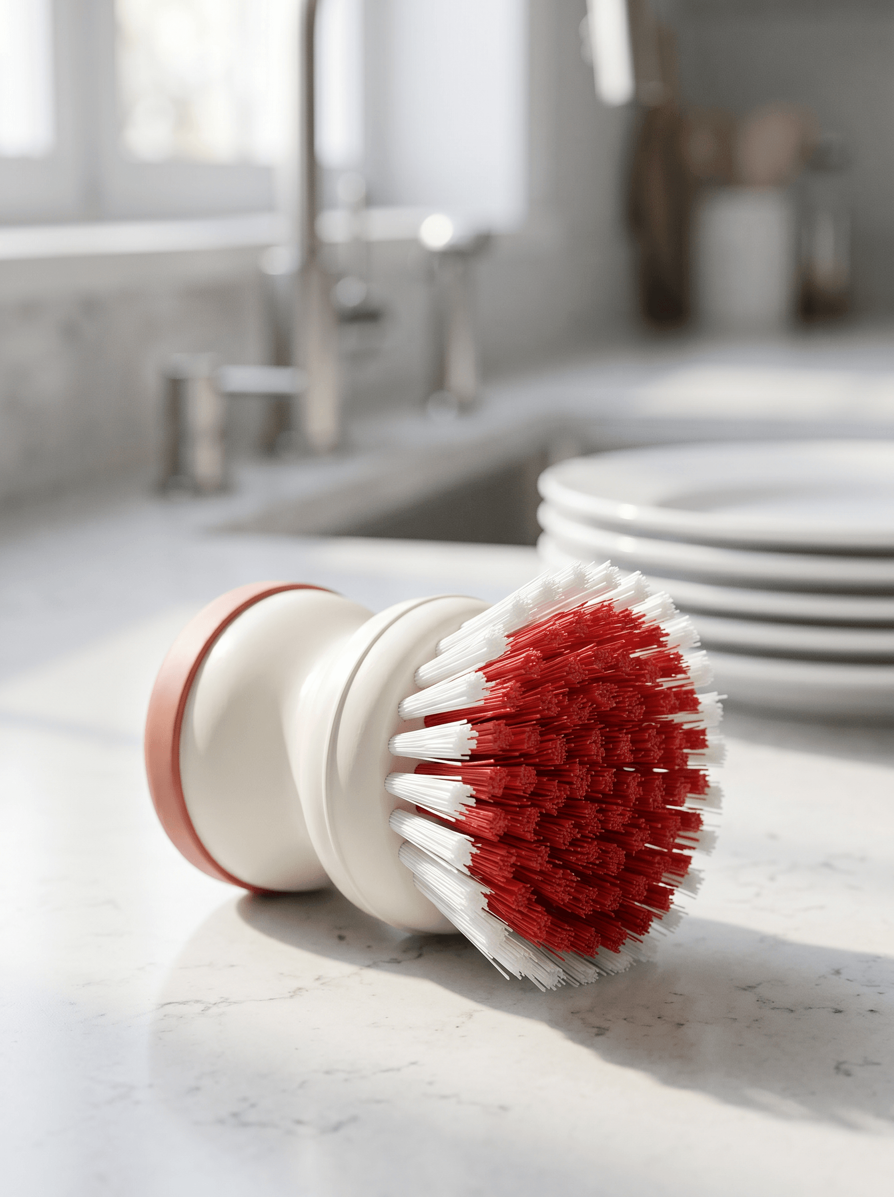 Kitchen dish washing brush