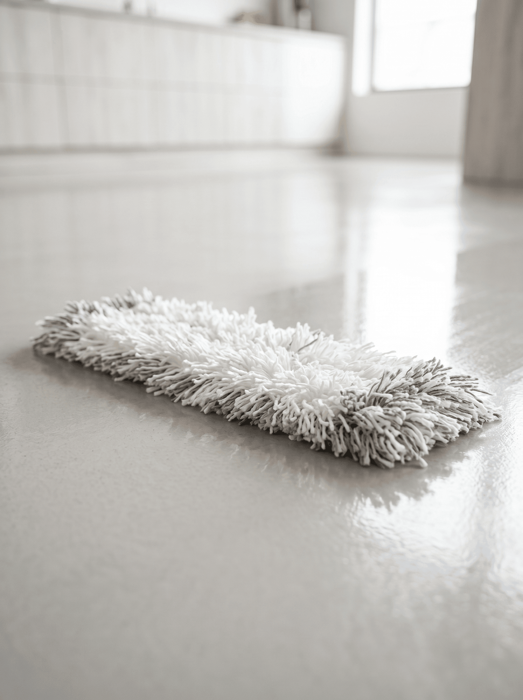 Acrylic dust-mop sleeve