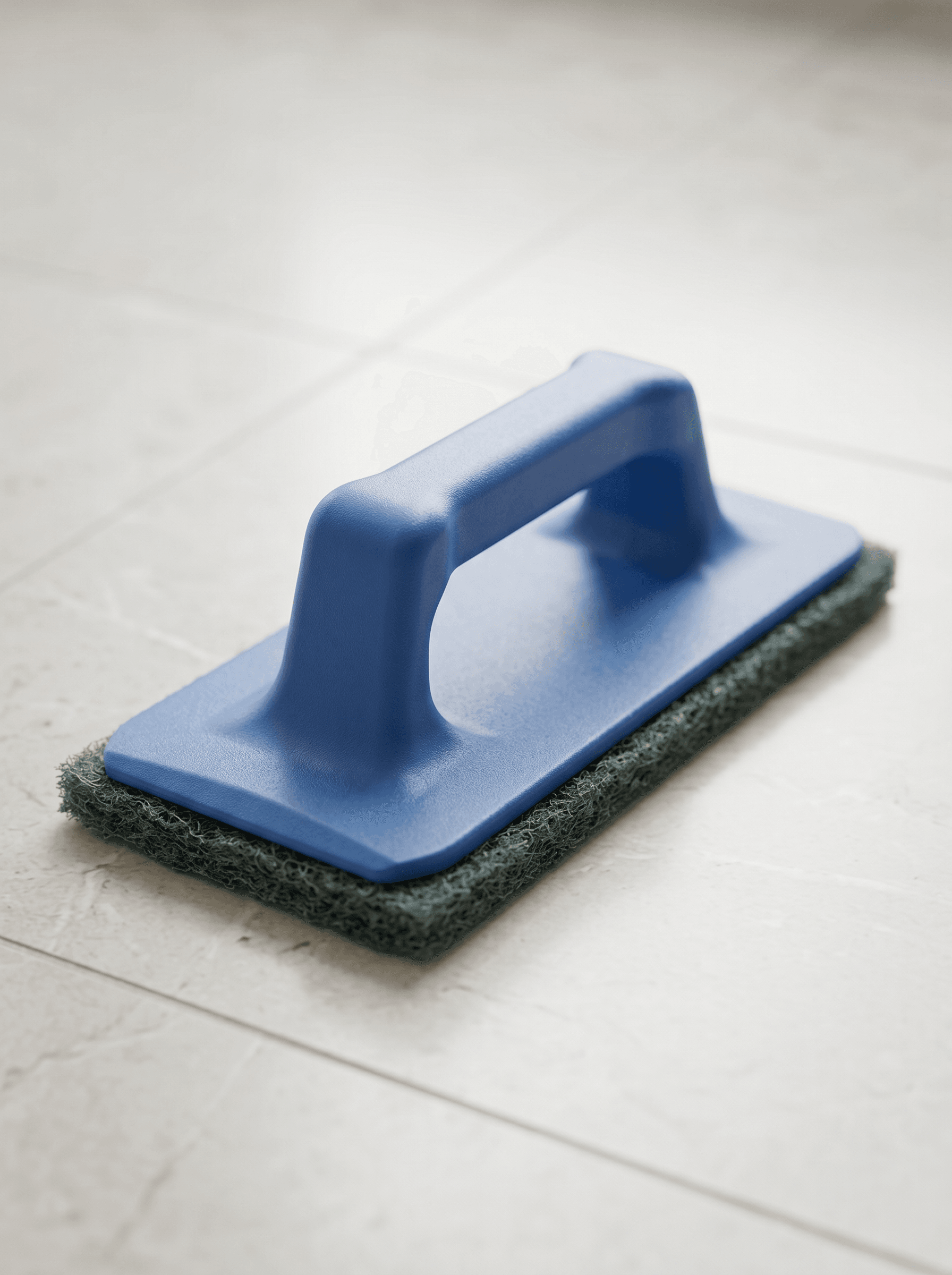 Hand-held scrubbie pad holder