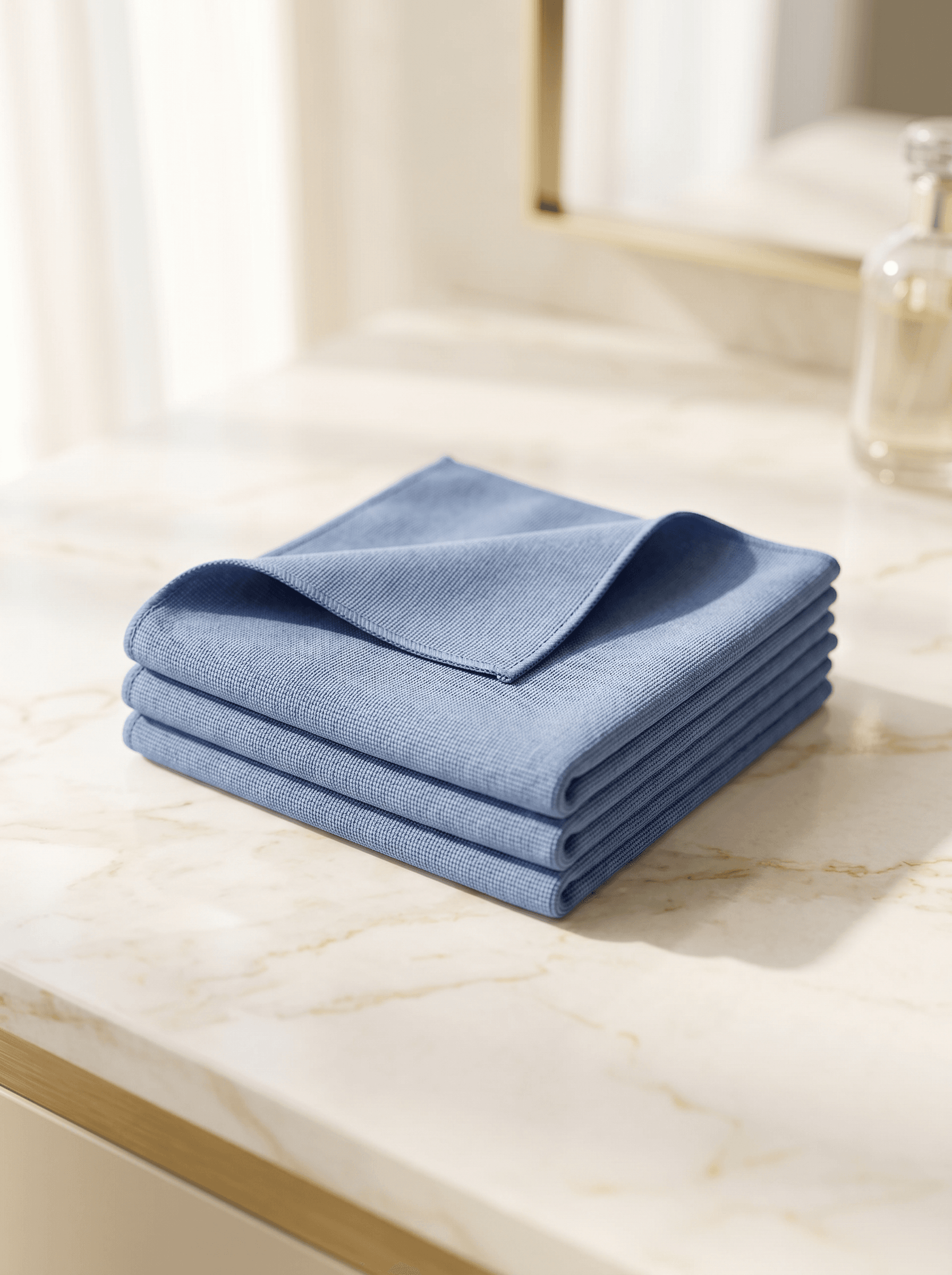 Lint-free microfibre glass cloth
