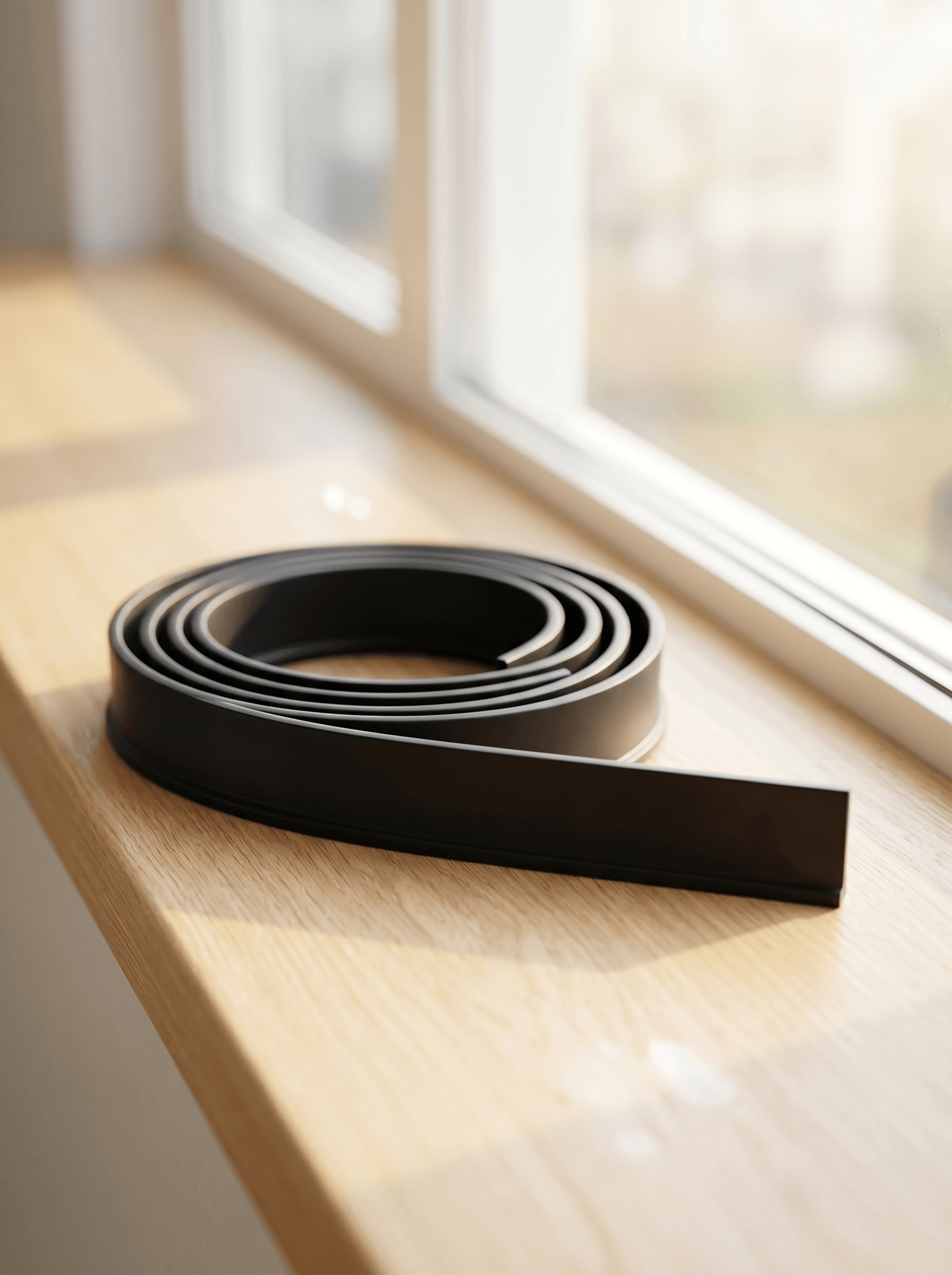 Replacement squeegee rubber blade