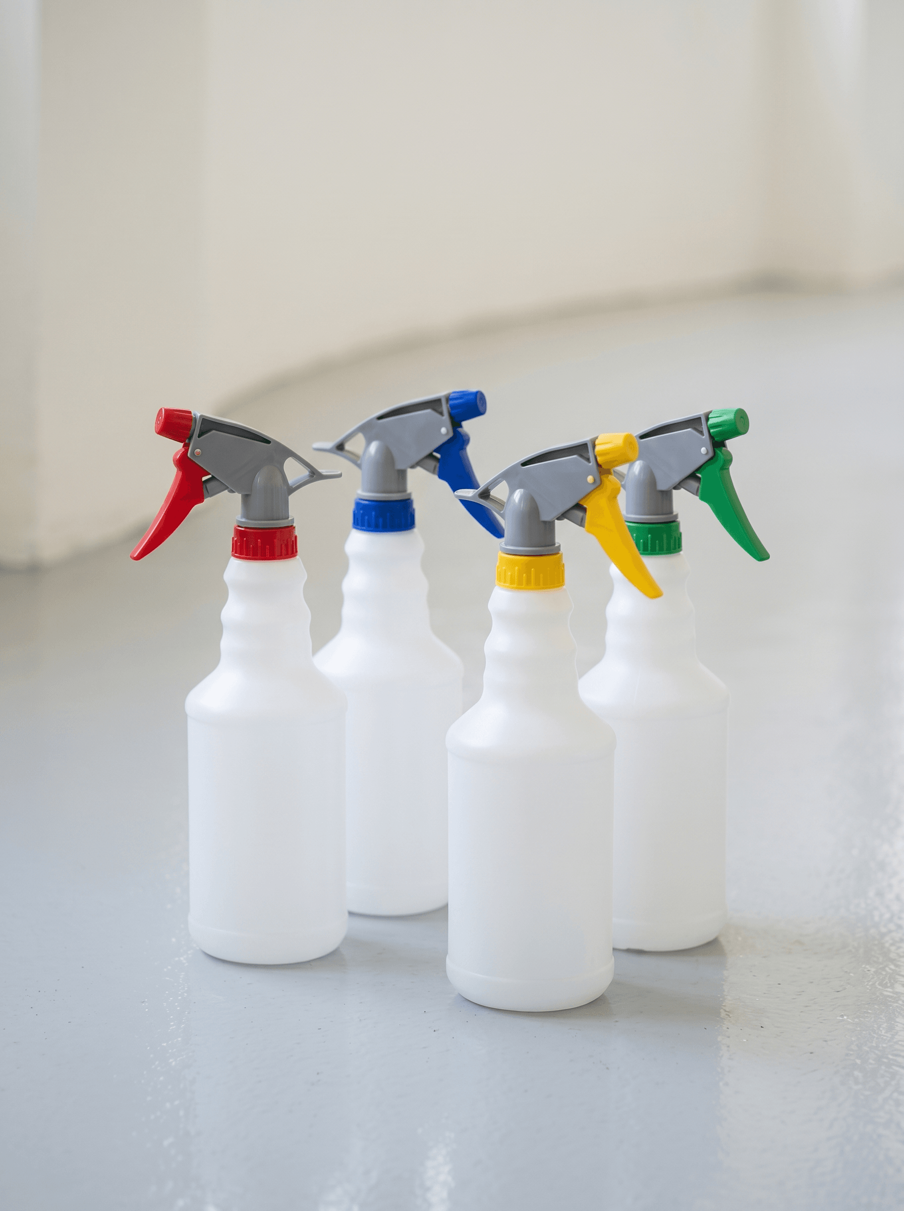 Refillable trigger spray bottle