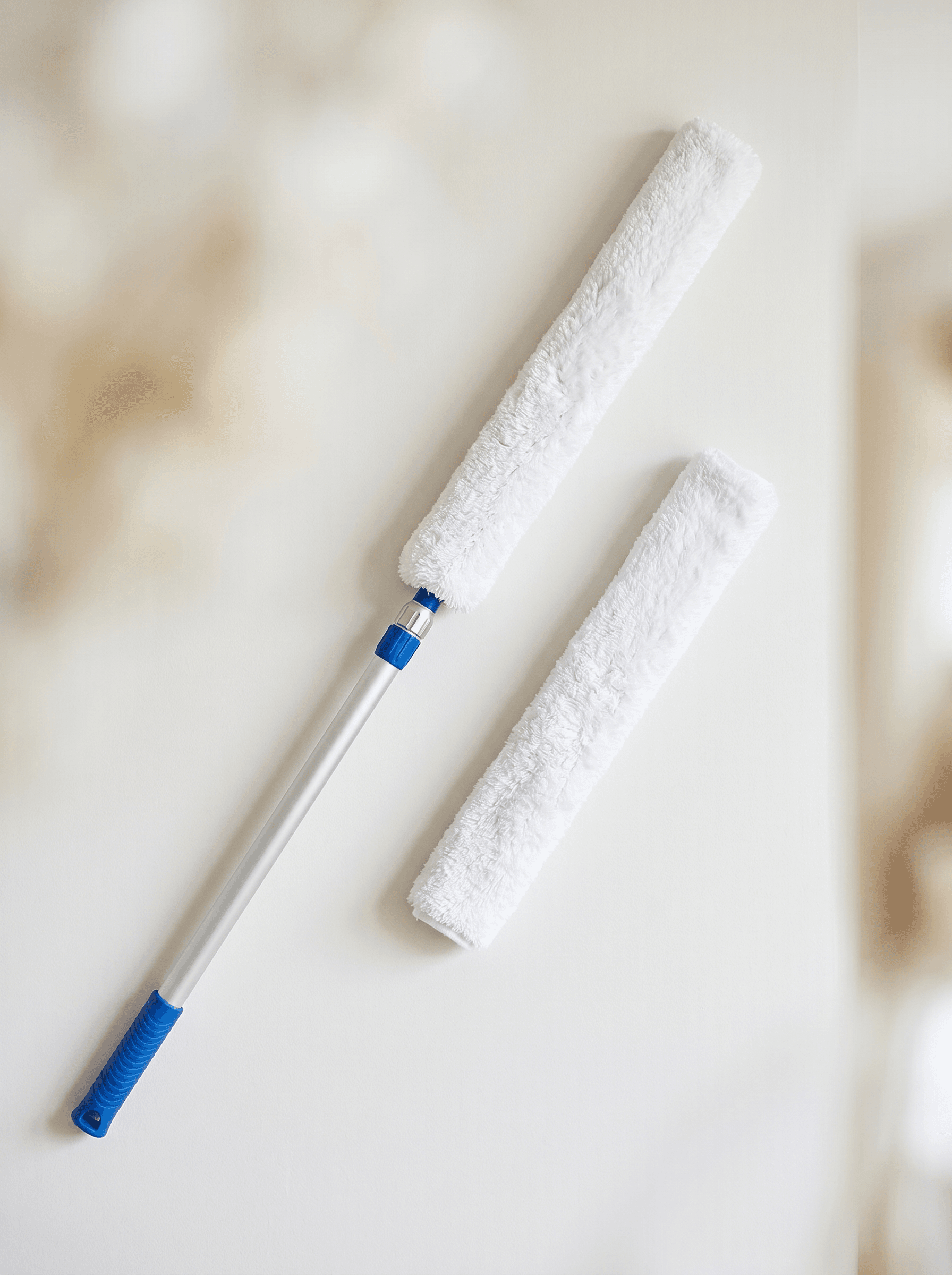 Flat wall and high-access duster
