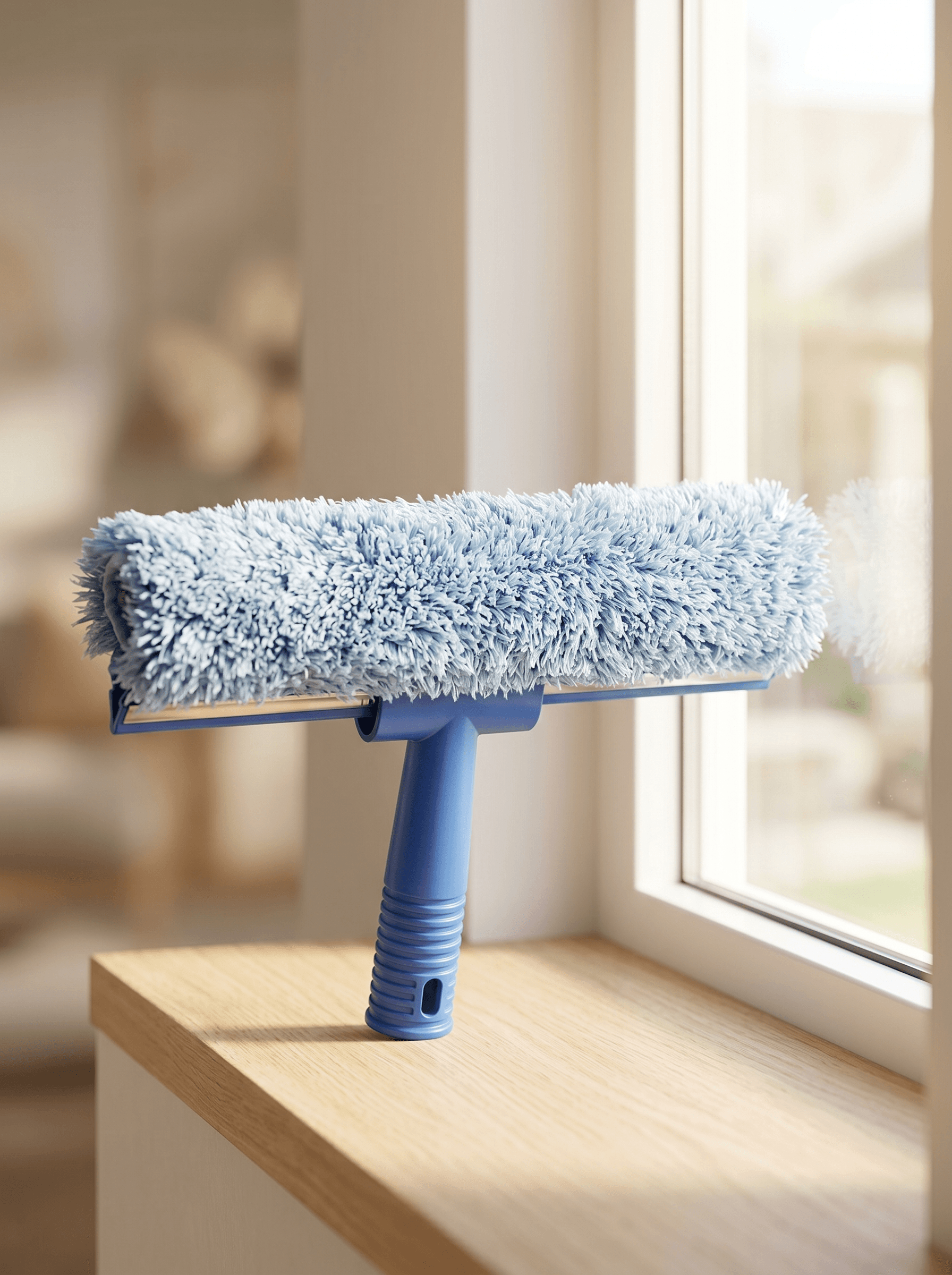 T-bar window washer applicator