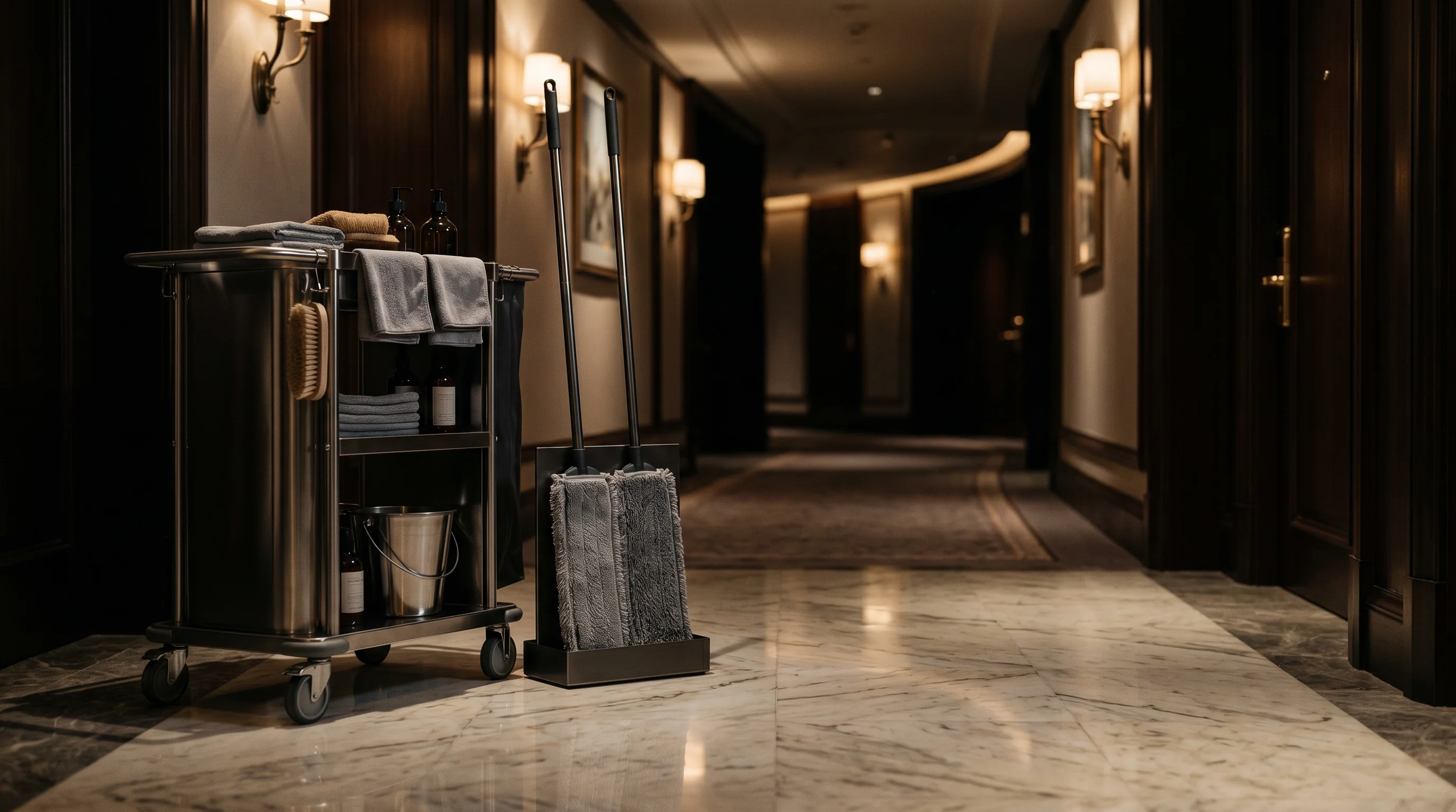 Professional commercial cleaning tools and janitorial equipment