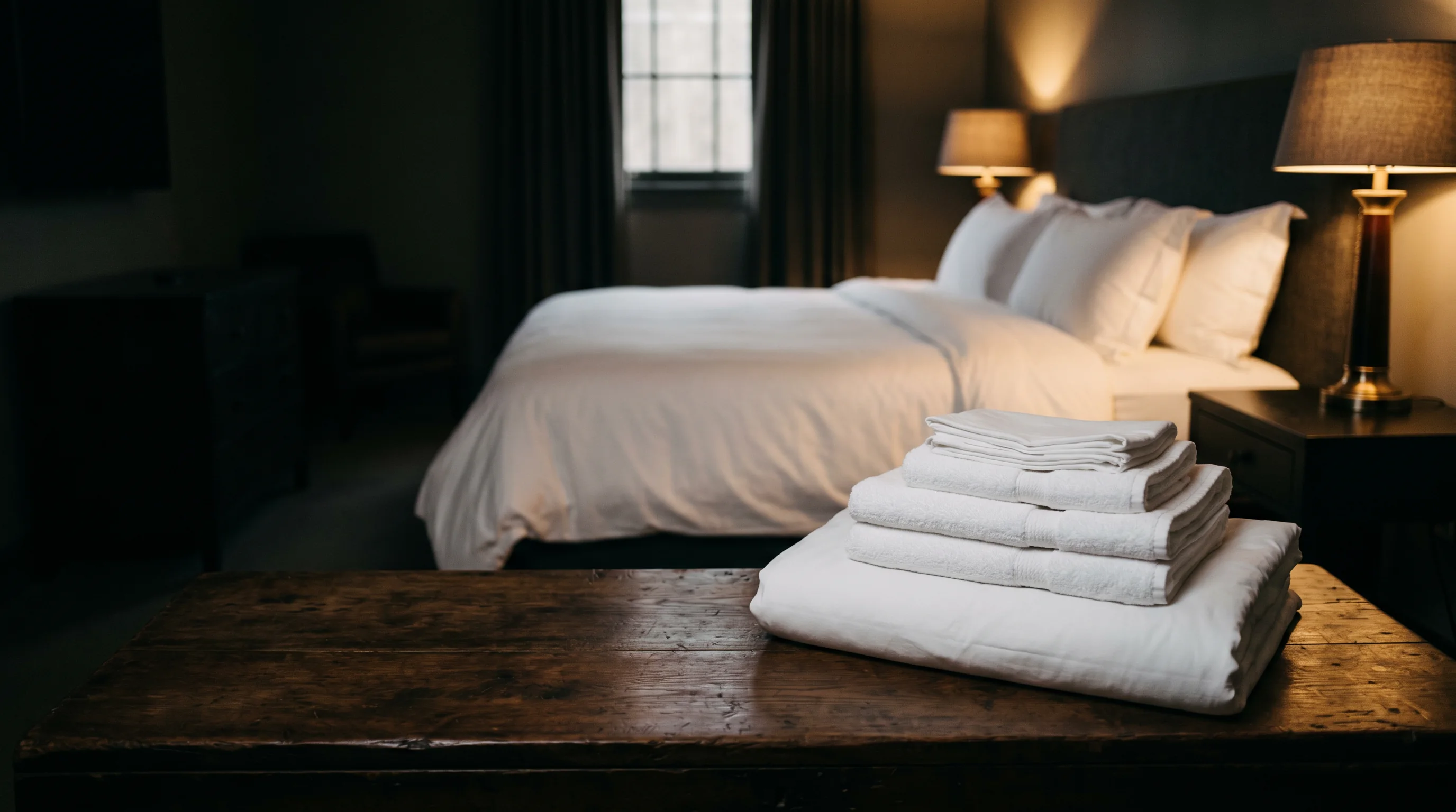 Hotel linen and room essentials for hospitality operations