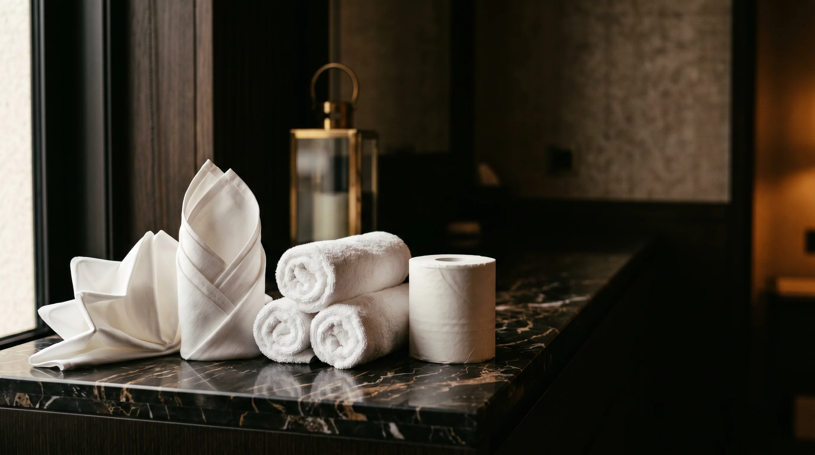 Paper napkin and tissue manufacturing for HORECA