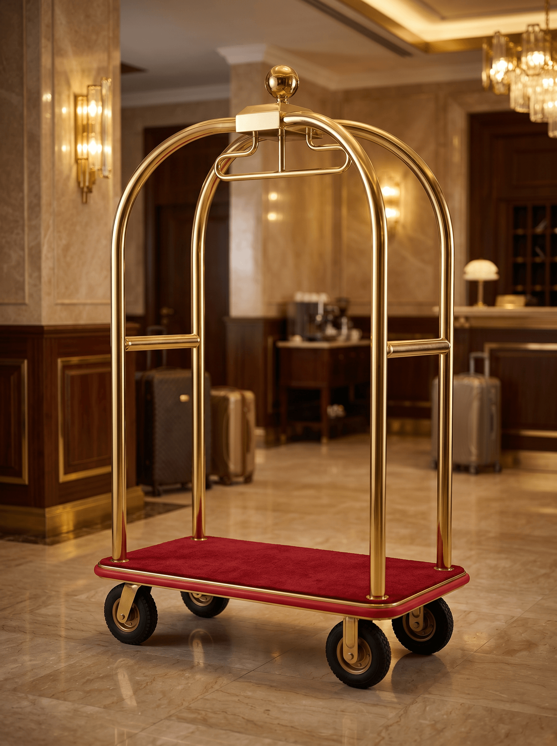 Luggage Trolleys & Bellman Carts