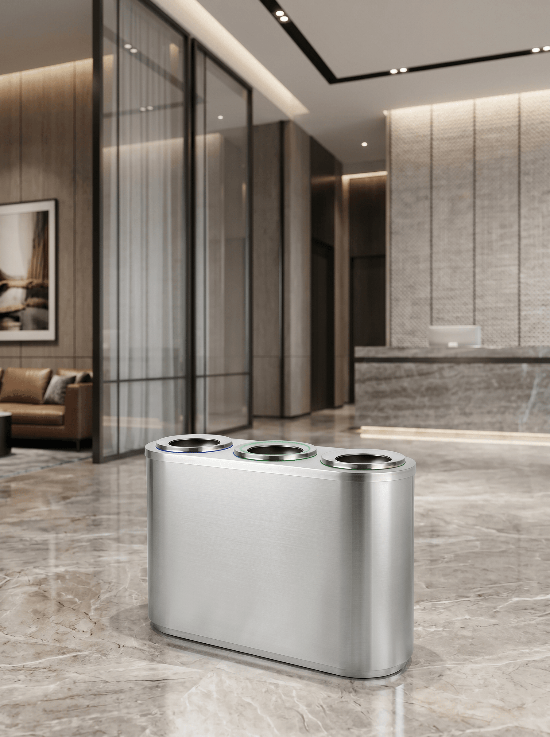 Indoor & Outdoor Recycling Bins