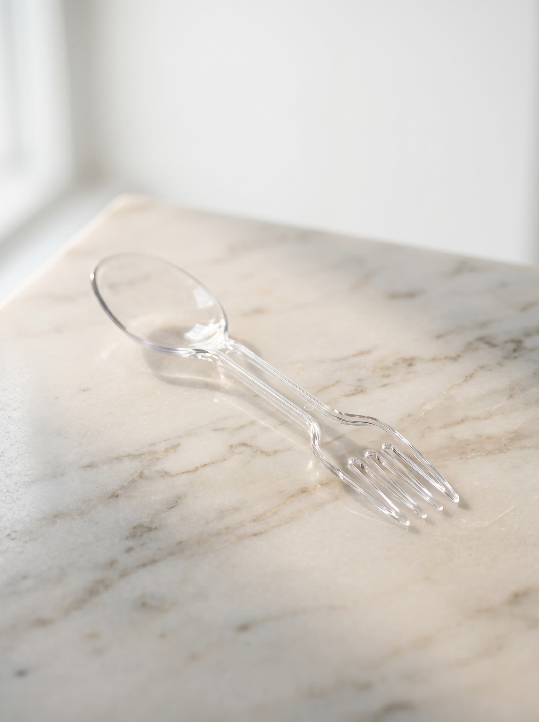 PP plastic ice cream spork
