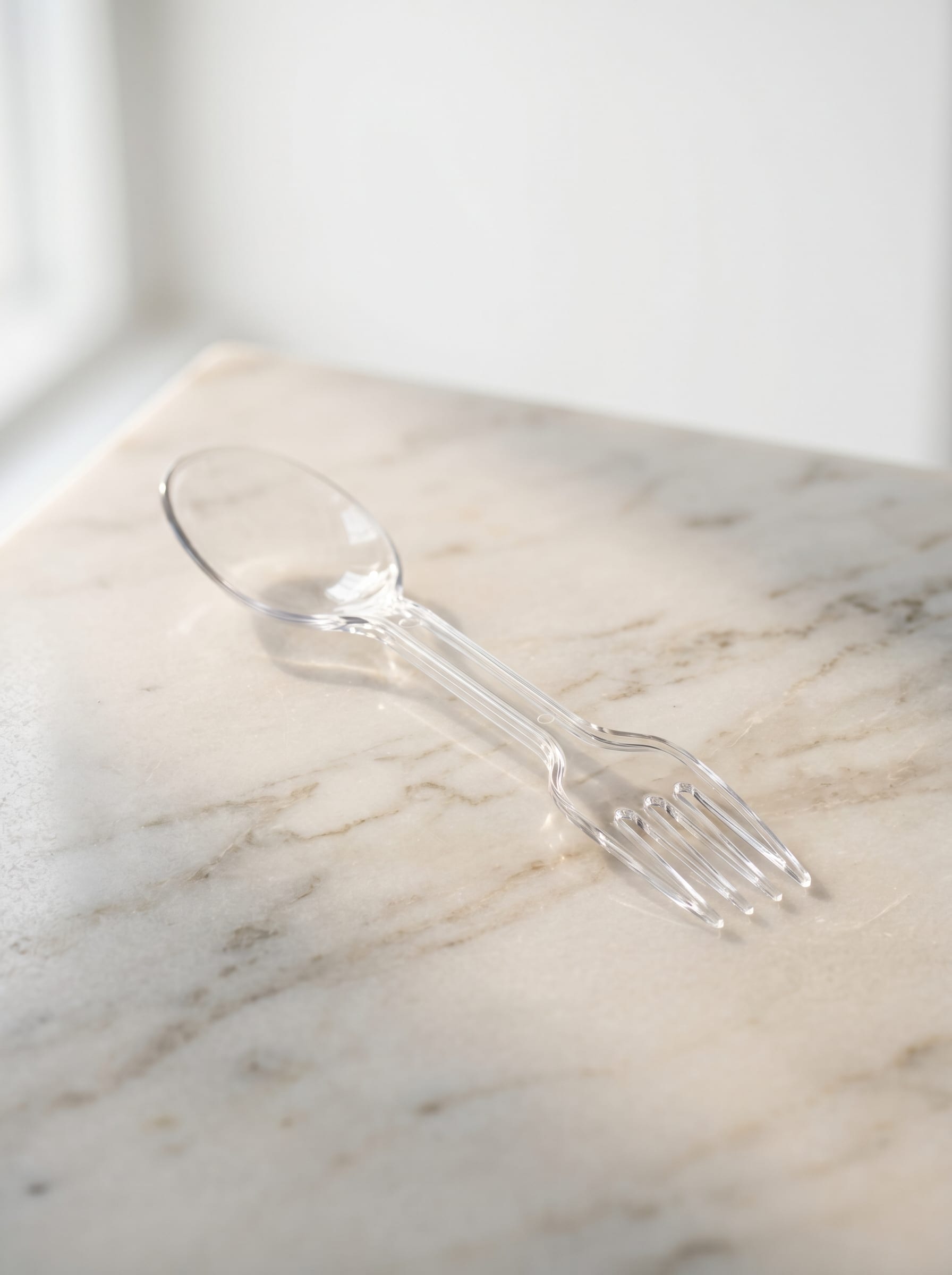 PP plastic ice cream spork