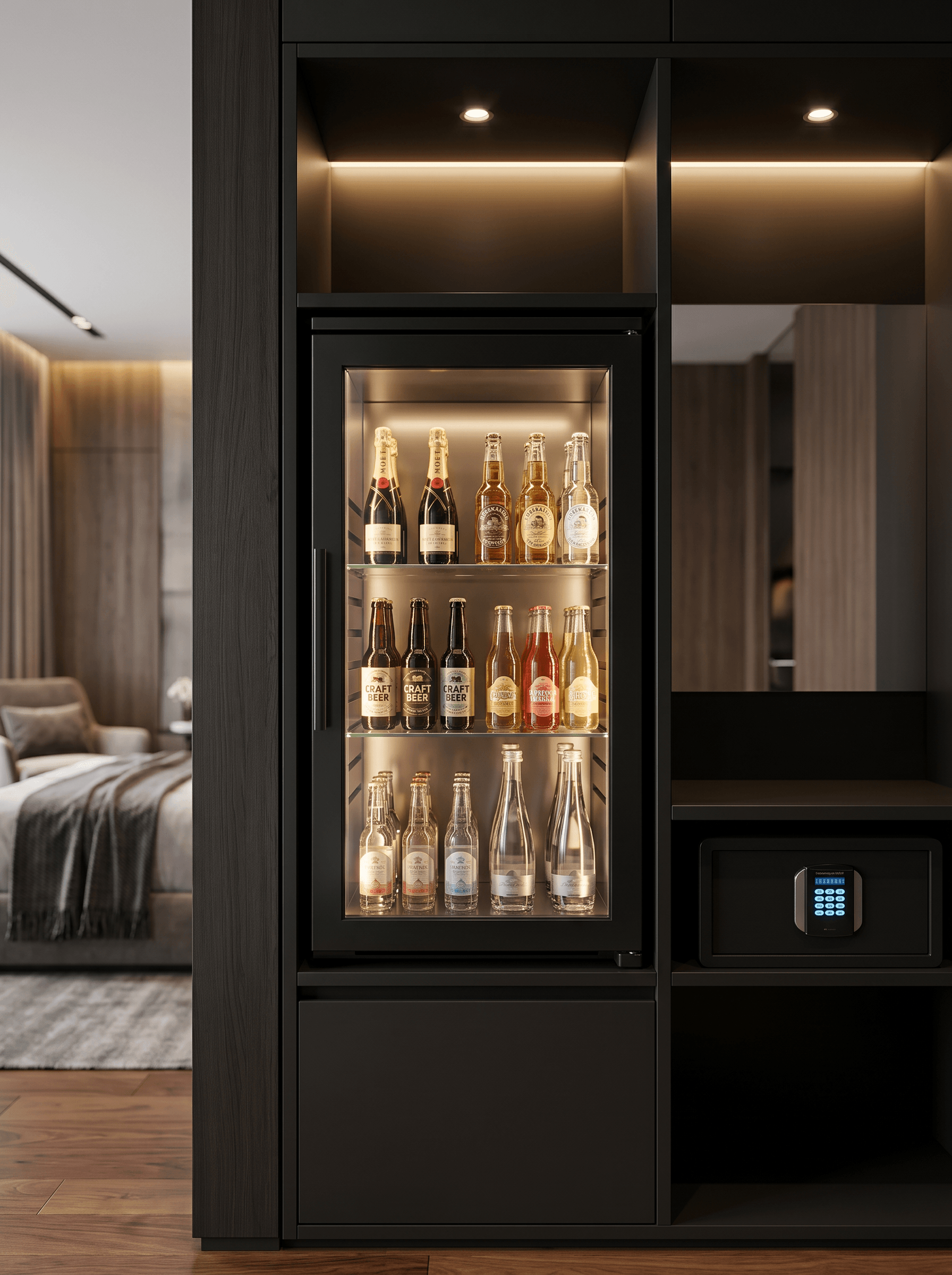 Minibars (Compressor & Thermoelectric) for hotels