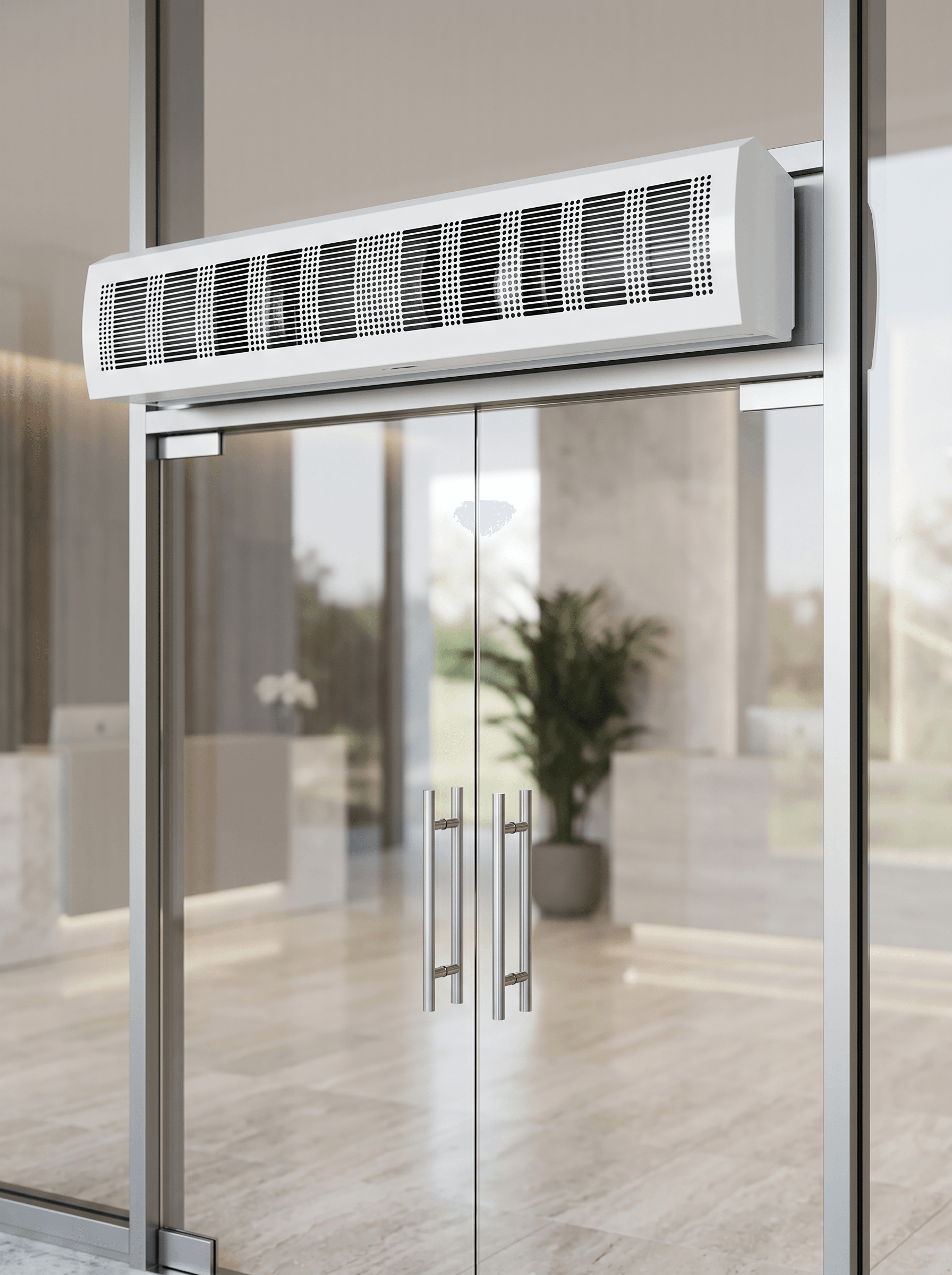 Air Curtain (900mm–1800mm, Centrifugal) for hotels
